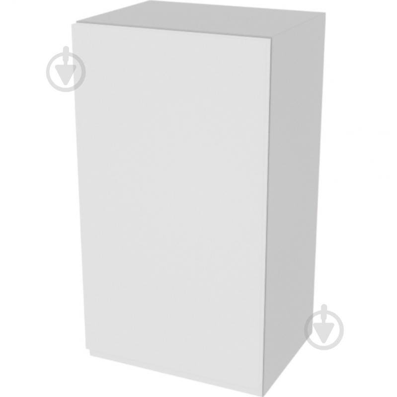 Шафа Влада (В 40/40Ск ліва) білий шовк/попелястий Світ Меблів - фото 1 Шафа Влада (В 40/40Ск ліва) білий шовк/попелястий Світ Меблів - фото 1