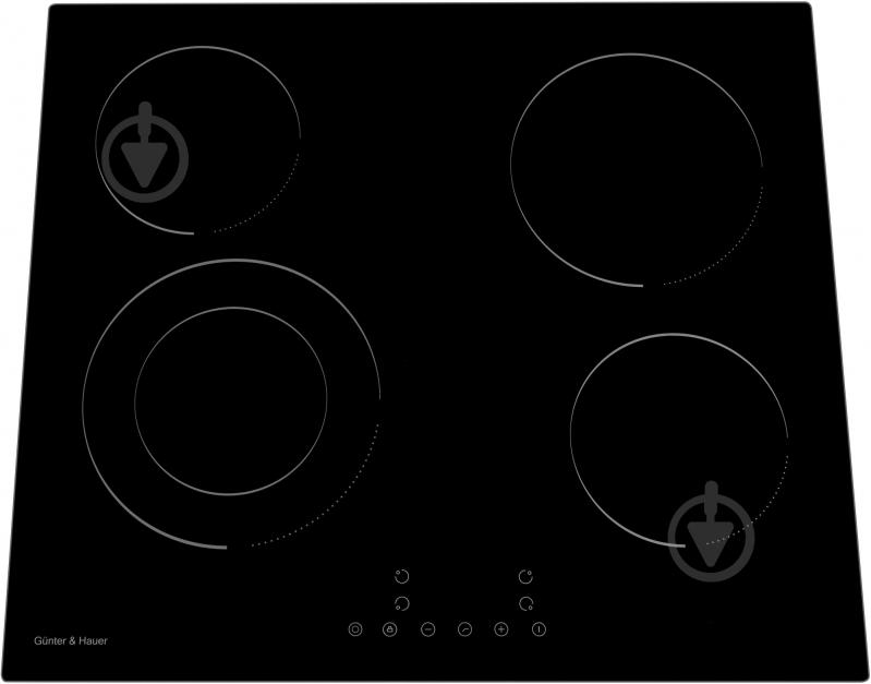 Варильна поверхня електрична Gunter&Hauer CER 641 - фото 2