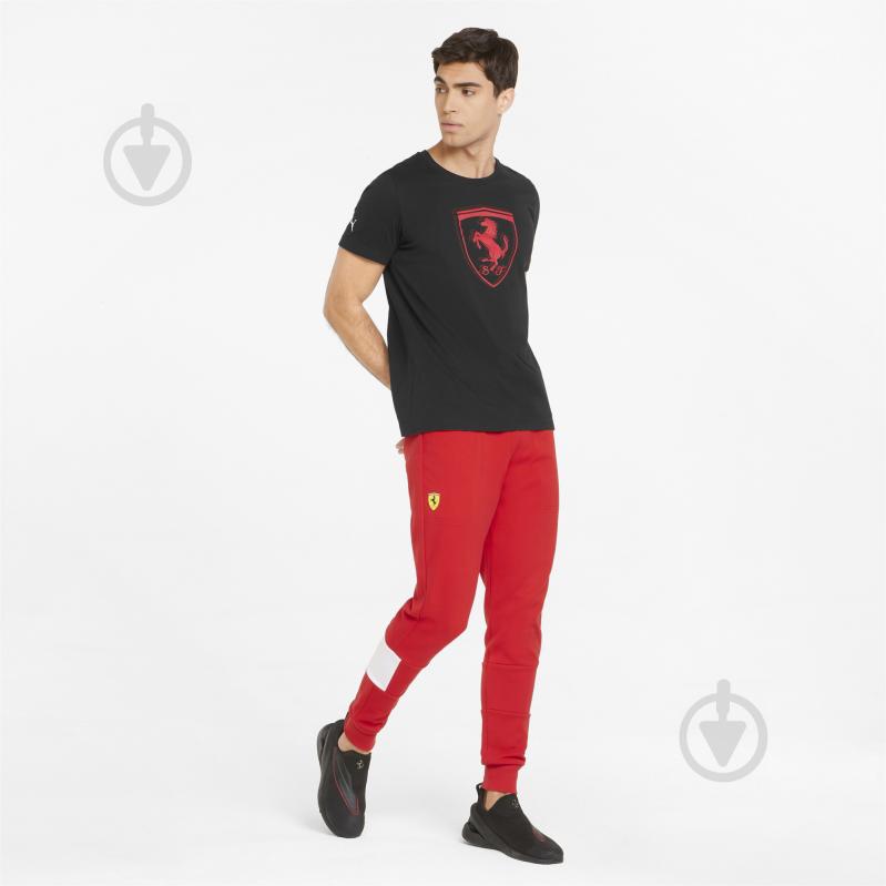 Футболка Puma Ferrari Race tonal Big Shield Tee 53375201 р.L чорний - фото 3