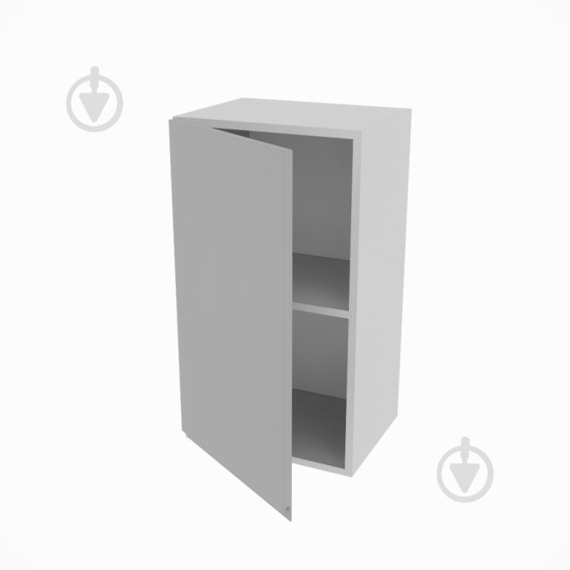 Шафа Влада (В 40/40Ск ліва) сірий оксамит/попелястий Світ Меблів - фото 2 Шафа Влада (В 40/40Ск ліва) сірий оксамит/попелястий Світ Меблів - фото 2