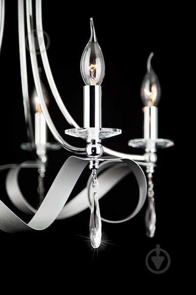 ВІТРИНА! Люстра підвісна Strotskis Adelia 5x60 Вт E14 хром 60064/5 - фото 4 ВІТРИНА! Люстра підвісна Strotskis Adelia 5x60 Вт E14 хром 60064/5 - фото 4