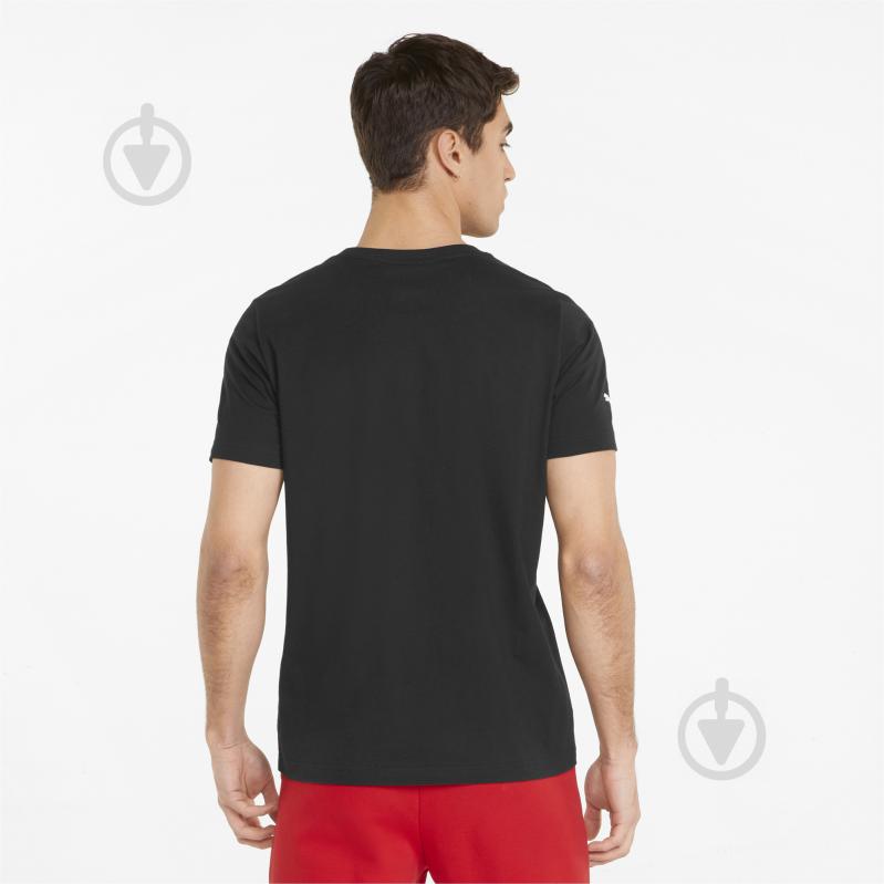 Футболка Puma Ferrari Race tonal Big Shield Tee 53375201 р.XL чорний - фото 2