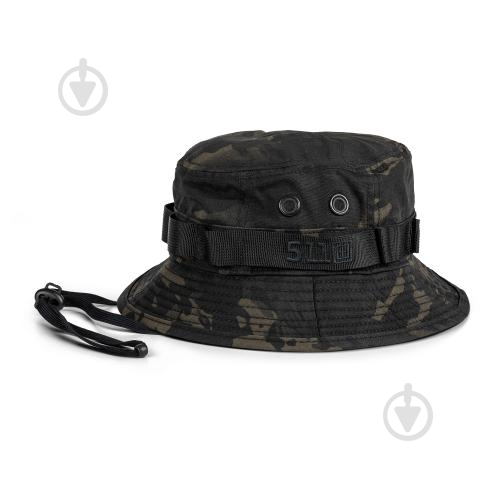 Панама 5.11 Tactical Тактическая MULTICAM® BOONIE HAT 89076-251 р.L/XL black - фото 2