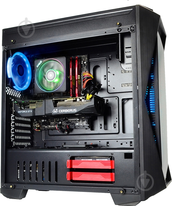 Компьютер персональный Artline Gaming X96 (X96v03) black - фото 3
