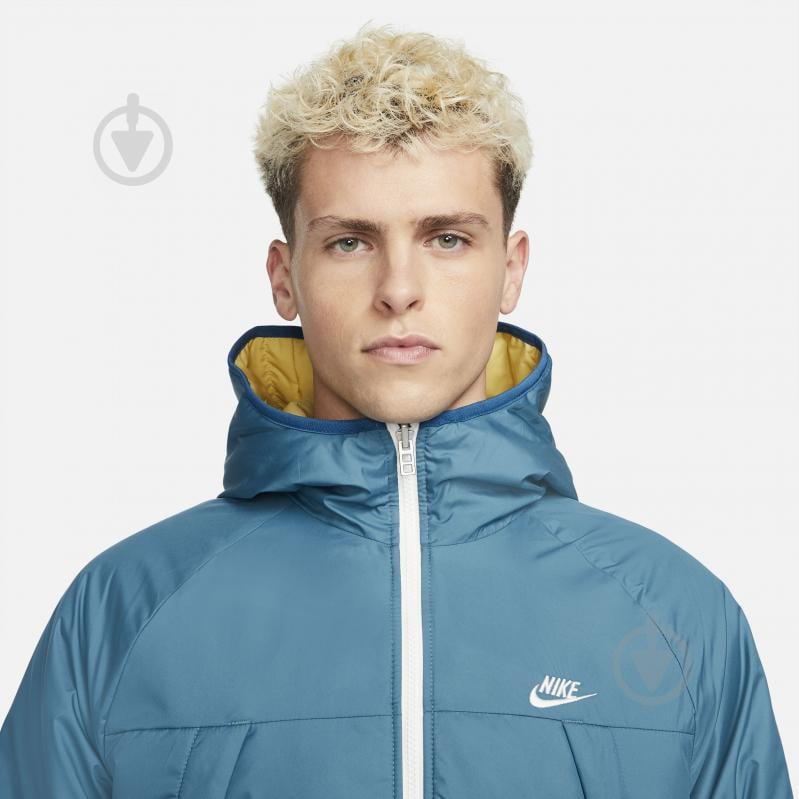 Пуховик чоловічий зимовий Nike M NSW TF RPL LEGACY REV HD JKT DH2783-415 р.2XL бірюзово-синій - фото 7