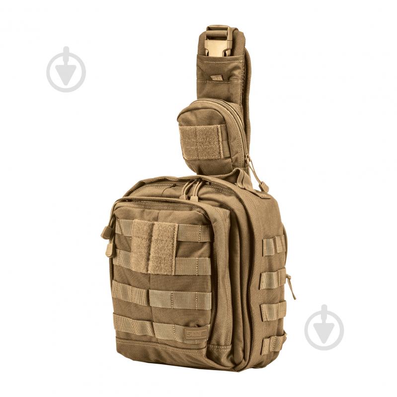 Рюкзак тактический 5.11 Tactical Однолямочный "RUSH MOAB 6" Kangaroo - фото 7