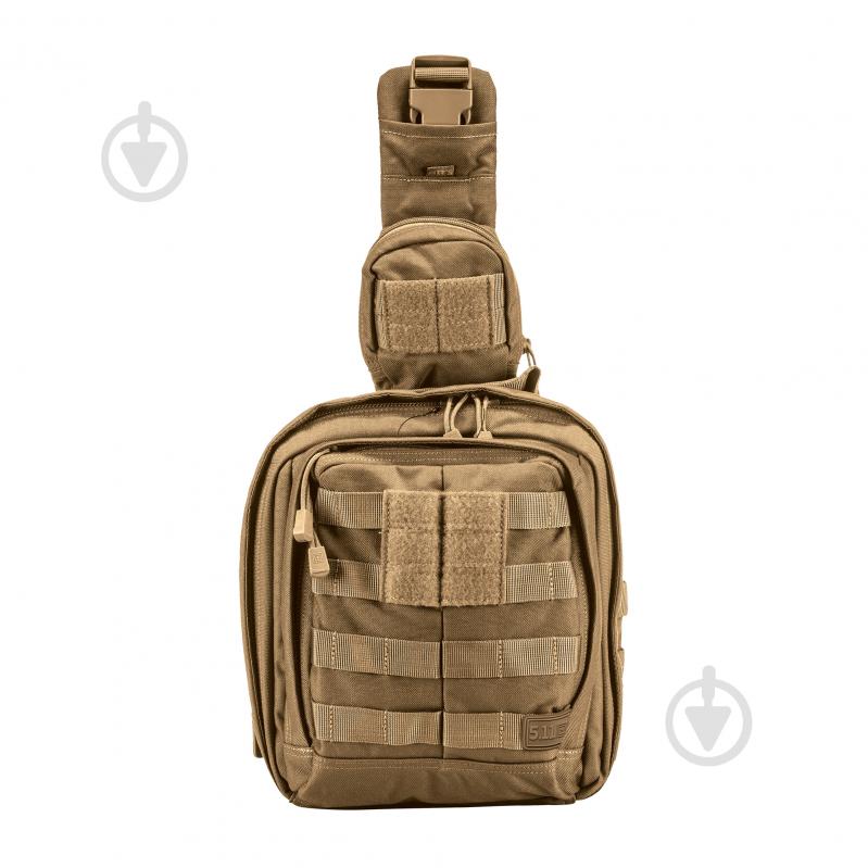 Рюкзак тактический 5.11 Tactical Однолямочный "RUSH MOAB 6" Kangaroo - фото 1