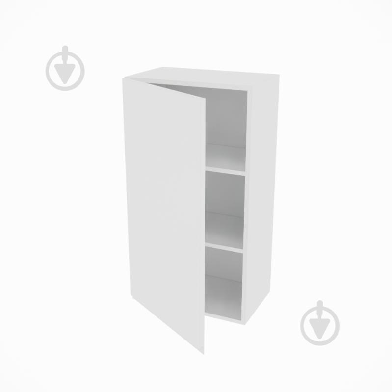 Шафа Влада (В 50/50Ск (920)ліва) білий шовк/білий Світ Меблів - фото 2 Шафа Влада (В 50/50Ск (920)ліва) білий шовк/білий Світ Меблів - фото 2