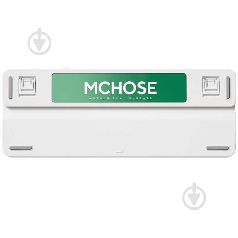 Клавіатура бездротова MChose (K99-2A) white/green - фото 3
