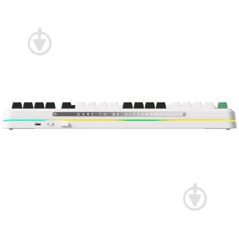 Клавіатура бездротова MChose (K99-2A) white/green - фото 6