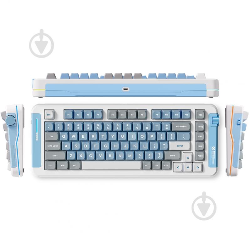 Клавиатура беспроводная MChose (MC-X75-18) grey - фото 2