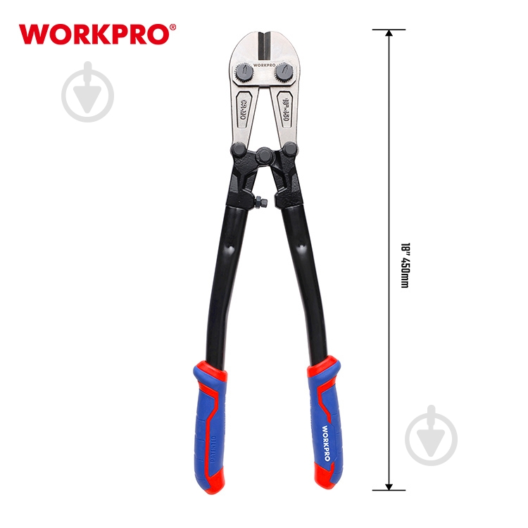 Бокорезы WORKPRO 450 мм CR-MO PRO 1 шт. WP216004 - фото 4