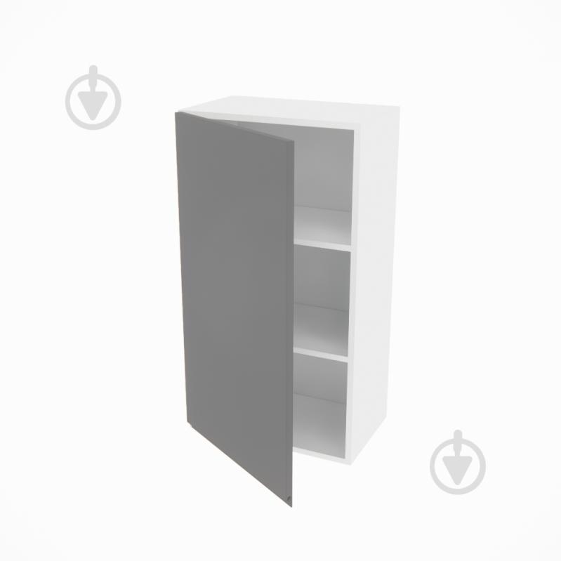 Шафа Влада (В 50/50Ск (920)ліва) графіт/білий Світ Меблів - фото 2 Шафа Влада (В 50/50Ск (920)ліва) графіт/білий Світ Меблів - фото 2