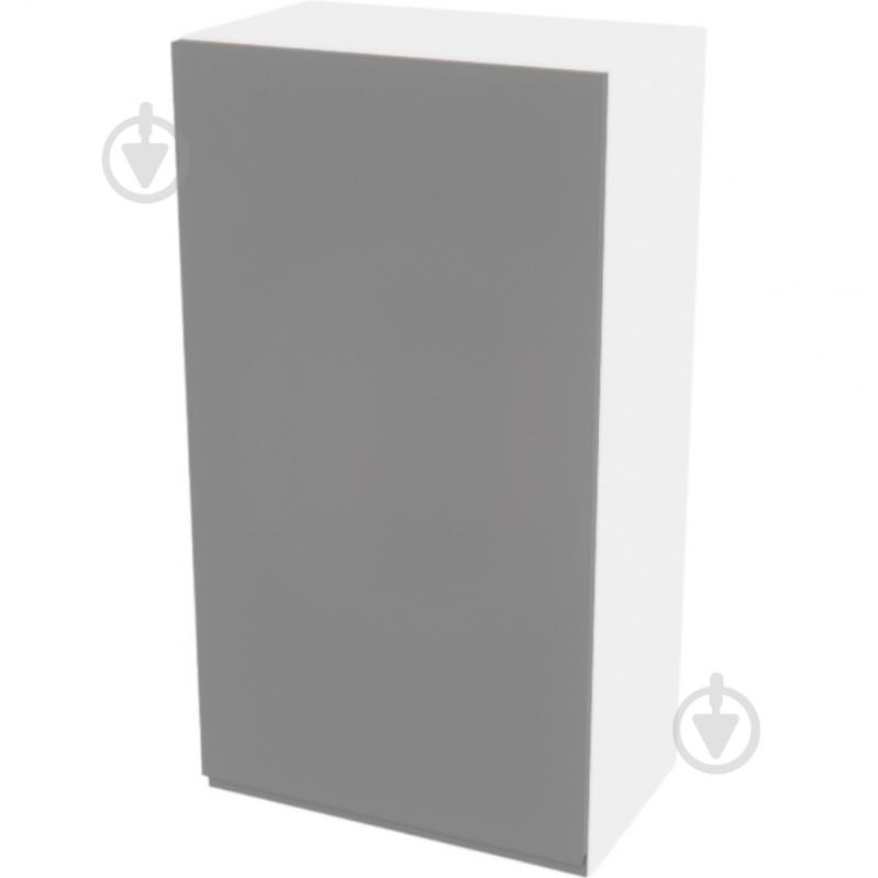 Шафа Влада (В 50/50Ск (920)ліва) графіт/білий Світ Меблів - фото 1 Шафа Влада (В 50/50Ск (920)ліва) графіт/білий Світ Меблів - фото 1