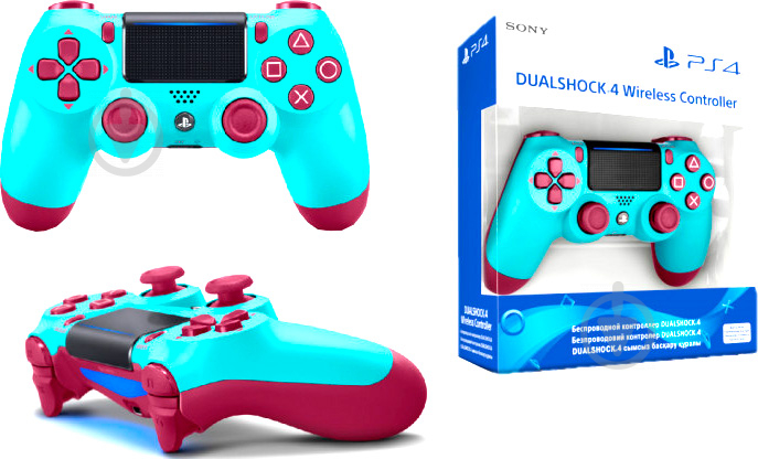 Геймпад бездротовий Sony PlayStation Dualshock v2 (9718918) berry blue - фото 5