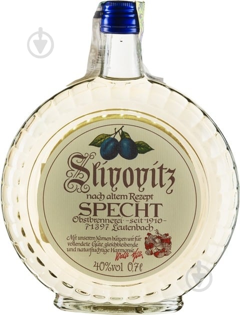 Бренді Specht Slivovitz 0,7 л - фото 1 Бренді Specht Slivovitz 0,7 л - фото 1