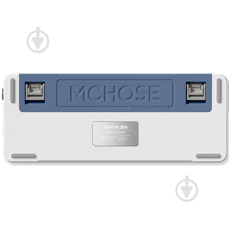 Клавиатура беспроводная MChose (X75-3A) white - фото 4