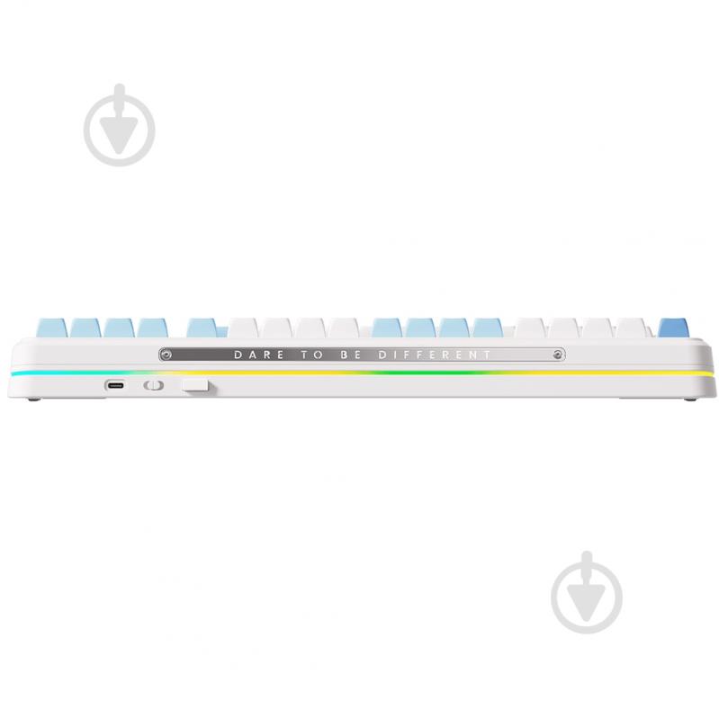 Клавіатура бездротова MChose (k99-1A) white - фото 6