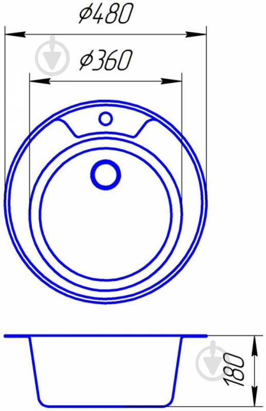 Мойка для кухни Z4846 - фото 2 Мойка для кухни Z4846 - фото 2