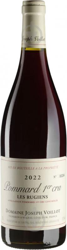 Вино Joseph Voillot Pommard 1er Cru Les Rugiens червоне сухе 2022 0,75 л - фото 1 Вино Joseph Voillot Pommard 1er Cru Les Rugiens червоне сухе 2022 0,75 л - фото 1
