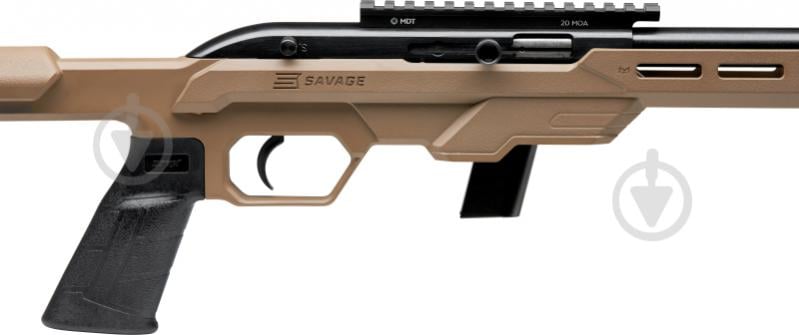 Карабін нарізний Savage Arms Savage 64 Precision FDE кал.22 LR - фото 5