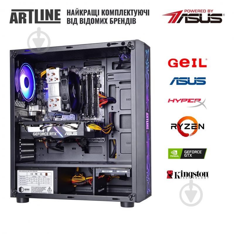 Компьютер персональный Artline Gaming X85 (X85v01) black - фото 15