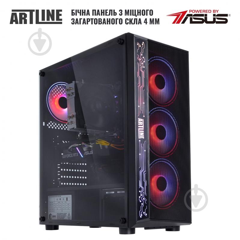Компьютер персональный Artline Gaming X85 (X85v01) black - фото 6