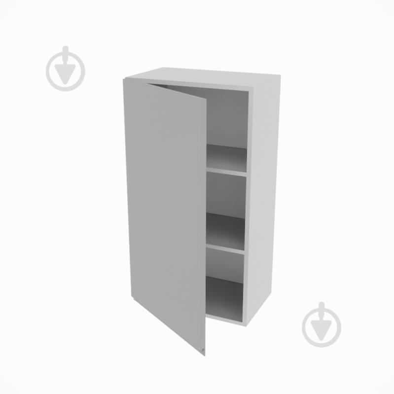 Шафа Влада (В 50/50Ск (920)ліва) сірий оксамит/попелястий Світ Меблів - фото 2 Шафа Влада (В 50/50Ск (920)ліва) сірий оксамит/попелястий Світ Меблів - фото 2