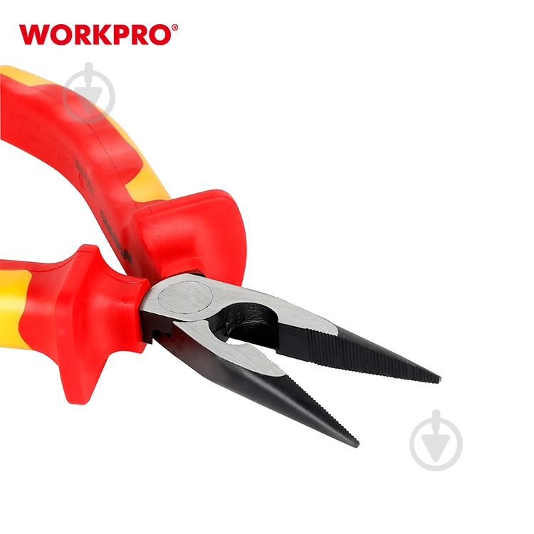 Длинногубцы WORKPRO 160 мм EN/IE 1 шт. WP342004 - фото 4