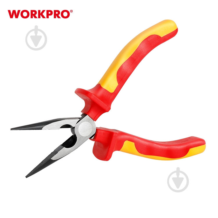 Длинногубцы WORKPRO 160 мм EN/IE 1 шт. WP342004 - фото 6