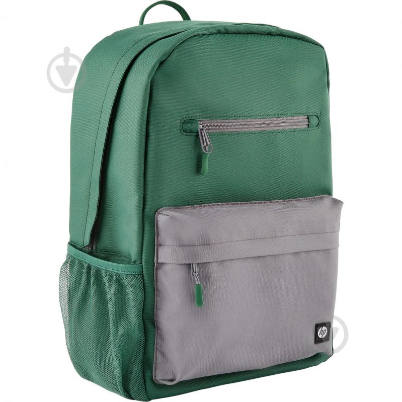 Рюкзак для ноутбука HP Campus Green 15.6" green (7J595AA) - фото 2