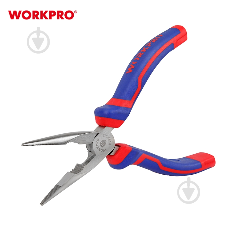 Длинногубцы WORKPRO 160 мм Ni-Fe PRO 1 шт. WP231012 - фото 5