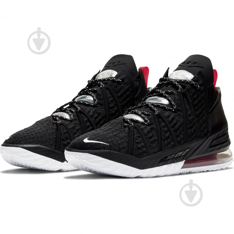 Кросівки Nike LEBRON XVIII CQ9283-001 р.46 чорні - фото 1 Кросівки Nike LEBRON XVIII CQ9283-001 р.46 чорні - фото 1