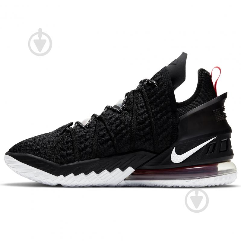 Кросівки Nike LEBRON XVIII CQ9283-001 р.46 чорні - фото 6 Кросівки Nike LEBRON XVIII CQ9283-001 р.46 чорні - фото 6