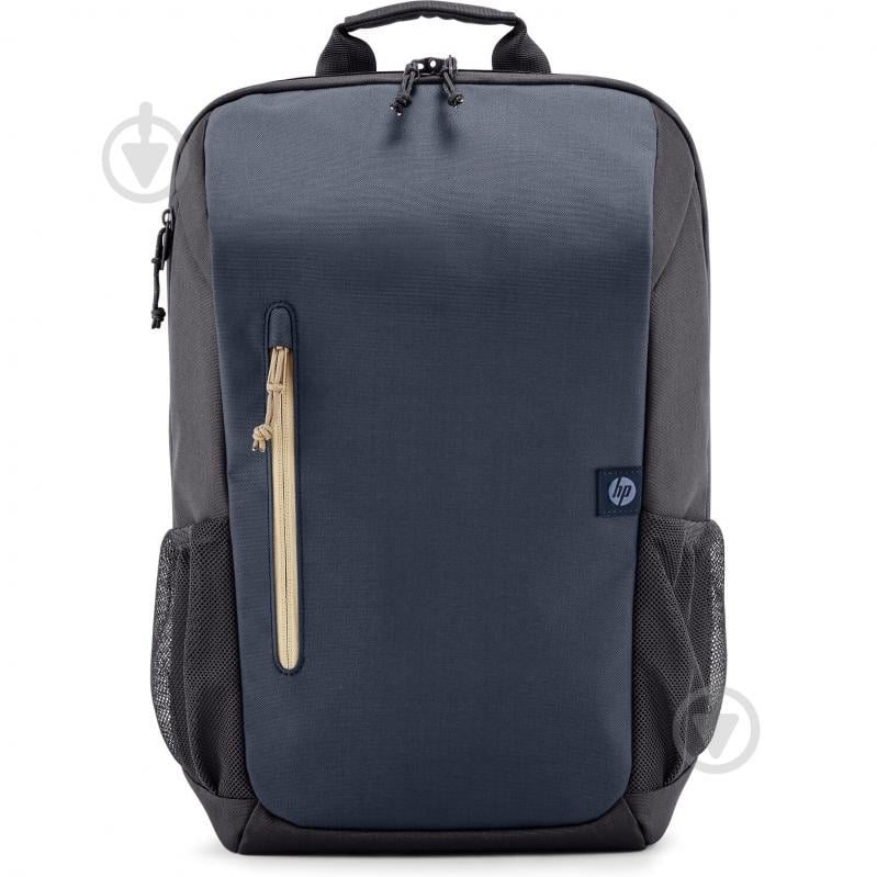 Рюкзак для ноутбука HP Travel 15.6" grey/blue (6B8U7AA) - фото 1