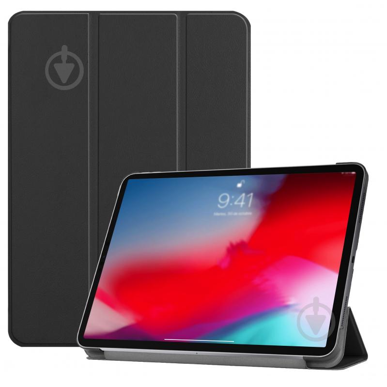 Чохол AIRON Premium для Apple iPad Pro 11'' 2018 black (4822352781029) із захисною плівкою та серветкою - фото 1