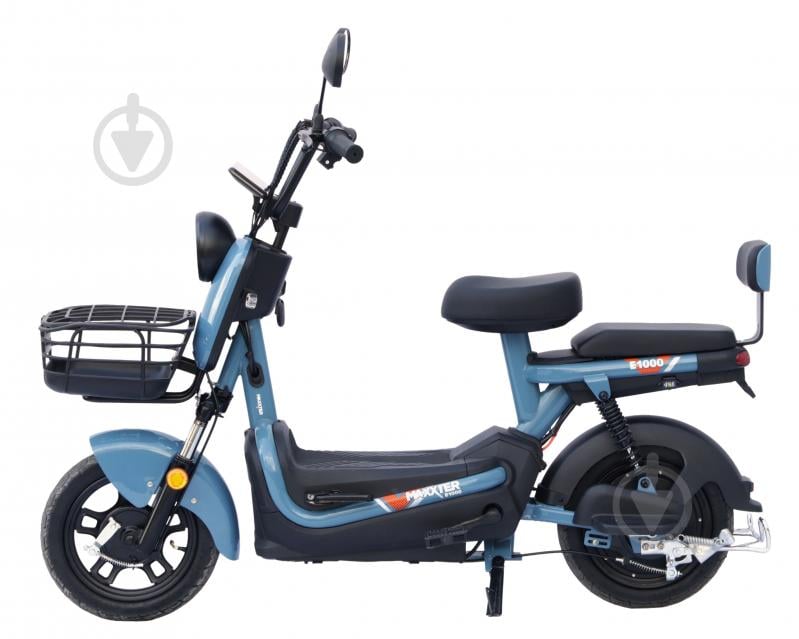 Электроскутер Maxxter E1000 (Blue) 1000 Вт - фото 1
