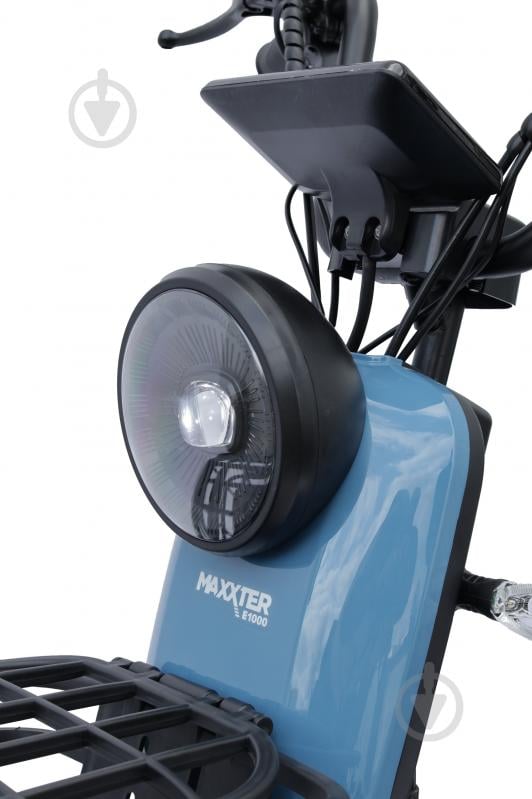 Электроскутер Maxxter E1000 (Blue) 1000 Вт - фото 11
