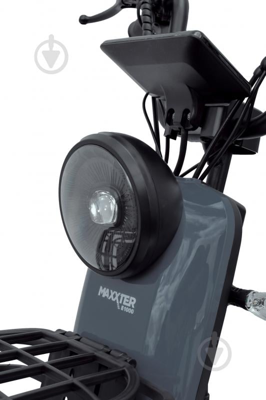 Электроскутер Maxxter E1000 (Gray) 1000 Вт - фото 11