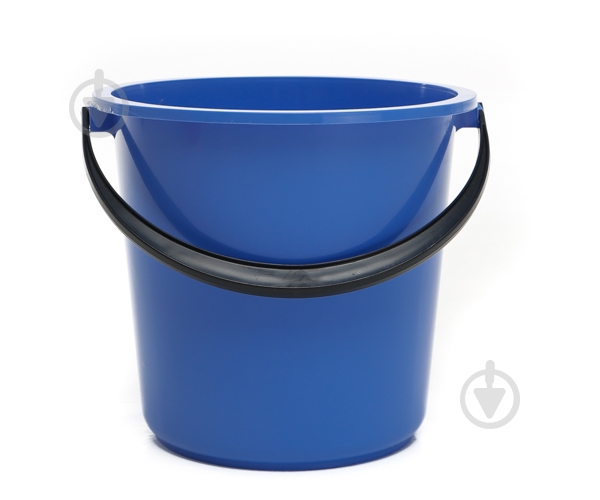 Ведро обычное Горизонт 1-й сорт 7 л синий - фото 1 Ведро обычное Горизонт 1-й сорт 7 л синий - фото 1
