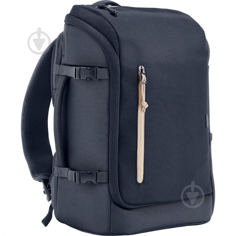 Рюкзак для ноутбука HP Travel 15.6" grey/blue (6B8U5AA) - фото 2