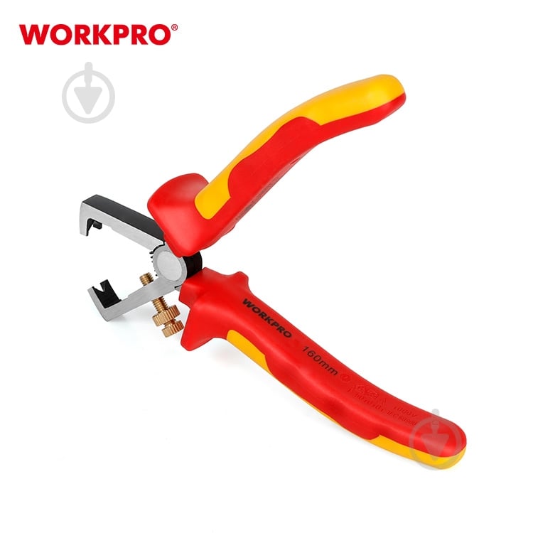 Клещи для снятия изоляции WORKPRO 160 мм EN/IEC 60900 10000V PRO PLUS WP342010 - фото 4 Клещи для снятия изоляции WORKPRO 160 мм EN/IEC 60900 10000V PRO PLUS WP342010 - фото 4