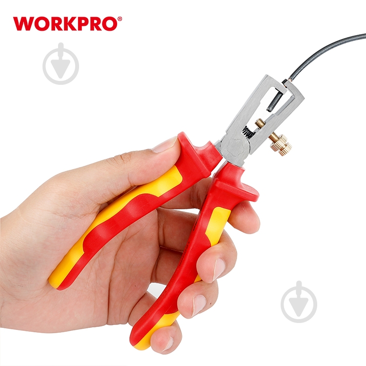 Клещи для снятия изоляции WORKPRO 160 мм EN/IEC 60900 10000V PRO PLUS WP342010 - фото 7 Клещи для снятия изоляции WORKPRO 160 мм EN/IEC 60900 10000V PRO PLUS WP342010 - фото 7