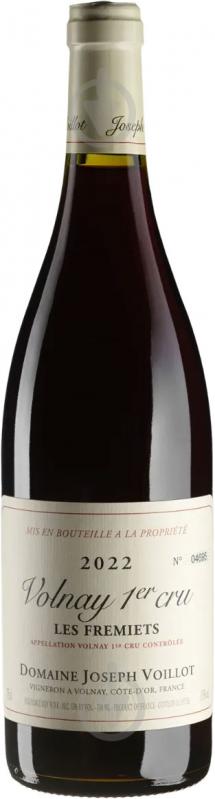 Вино Joseph Voillot Volnay 1er cru Les Fremiets червоне сухе 2022 0,75 л - фото 1