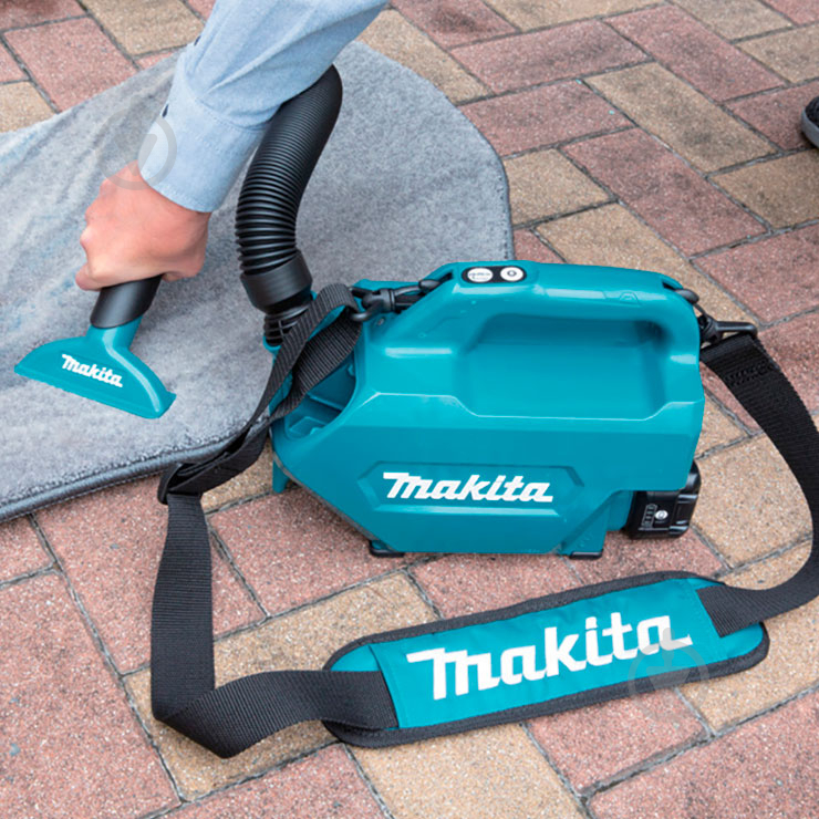 Пылесос аккумуляторный Makita CL121DZ - фото 6