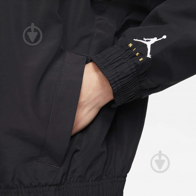 Вітрівка чоловіча демісезонна Jordan M J JMPMN WINDBREAKER DA7172-010 р.2XL чорна - фото 7