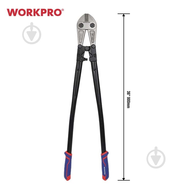 Болторез WORKPRO 900 мм CR-MO PRO 1 шт. WP216007 - фото 4