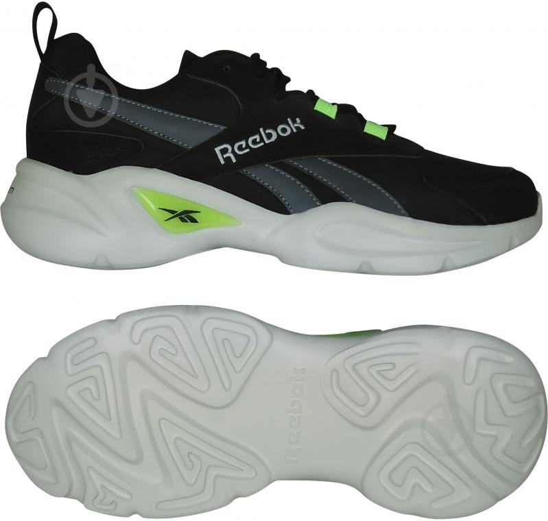 Кросівки чоловічі демісезонні Reebok REEBOK ROYAL EC RIDE 4 FX2400 р.40,5 чорні - фото 2