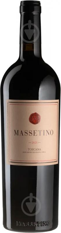Вино Massetino червоне сухе 2022 0,75 л - фото 1 Вино Massetino червоне сухе 2022 0,75 л - фото 1
