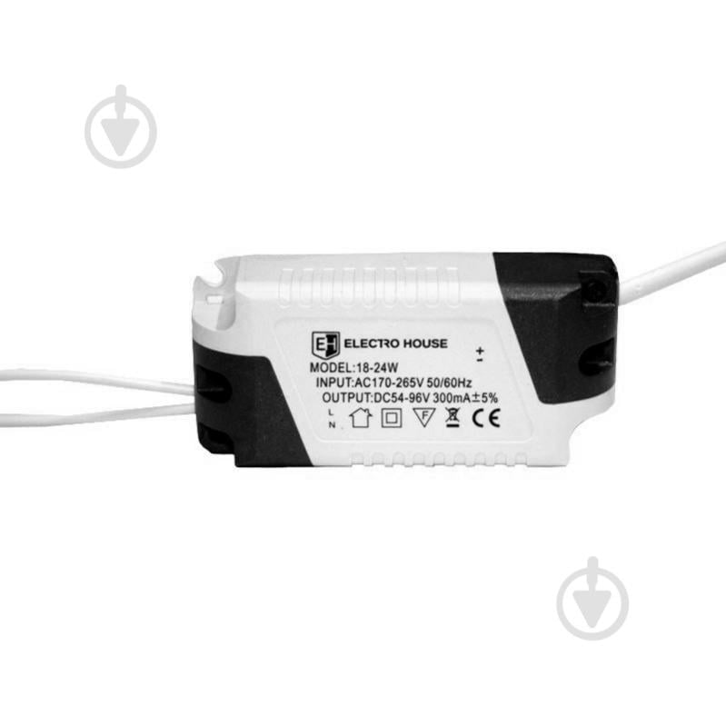 Драйвер ElectroHouse 24 Вт EH-DRV-1824 - фото 1 Драйвер ElectroHouse 24 Вт EH-DRV-1824 - фото 1